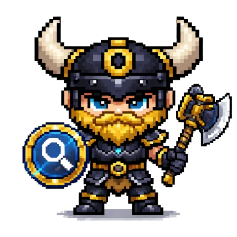 Vikingo mascot — digital marketing for Florida small businesses